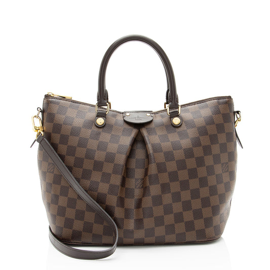 Louis Vuitton Damier Ebene Siena MM Satchel