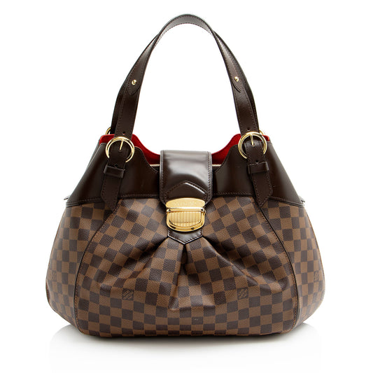 Louis Vuitton Damier Ebene Sistina GM Shoulder Bag