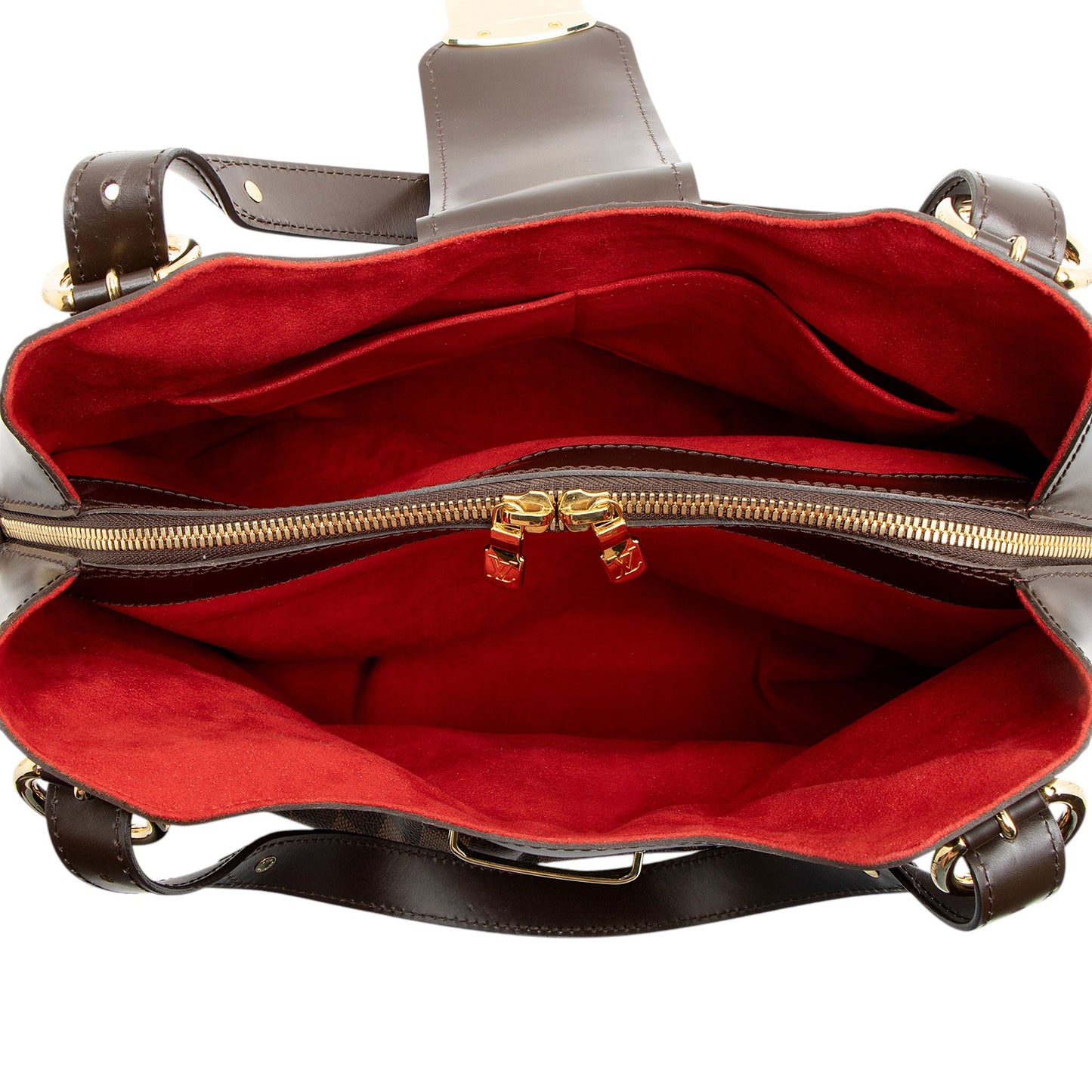 Louis Vuitton Damier Ebene Sistina GM Shoulder Bag
