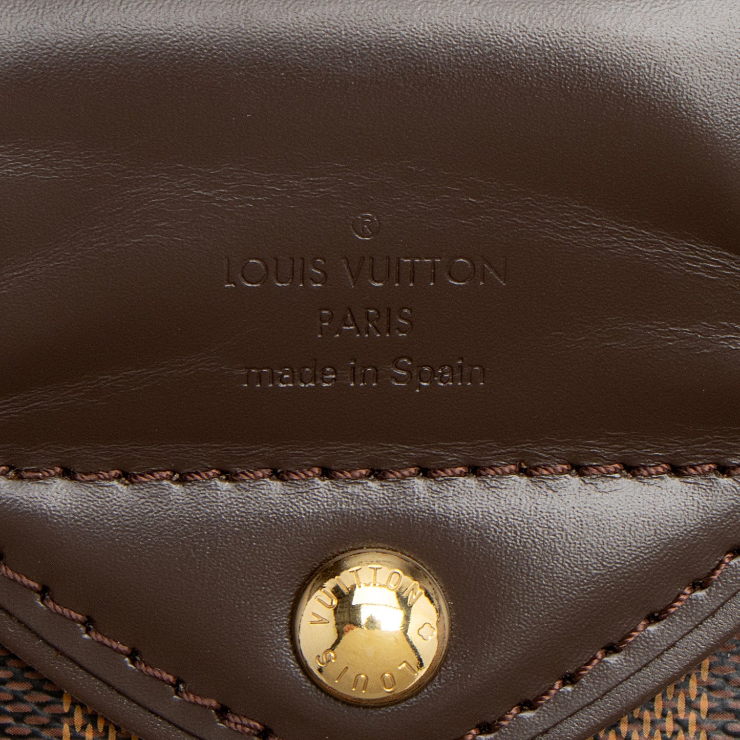 Louis Vuitton Damier Ebene Sistina GM Shoulder Bag