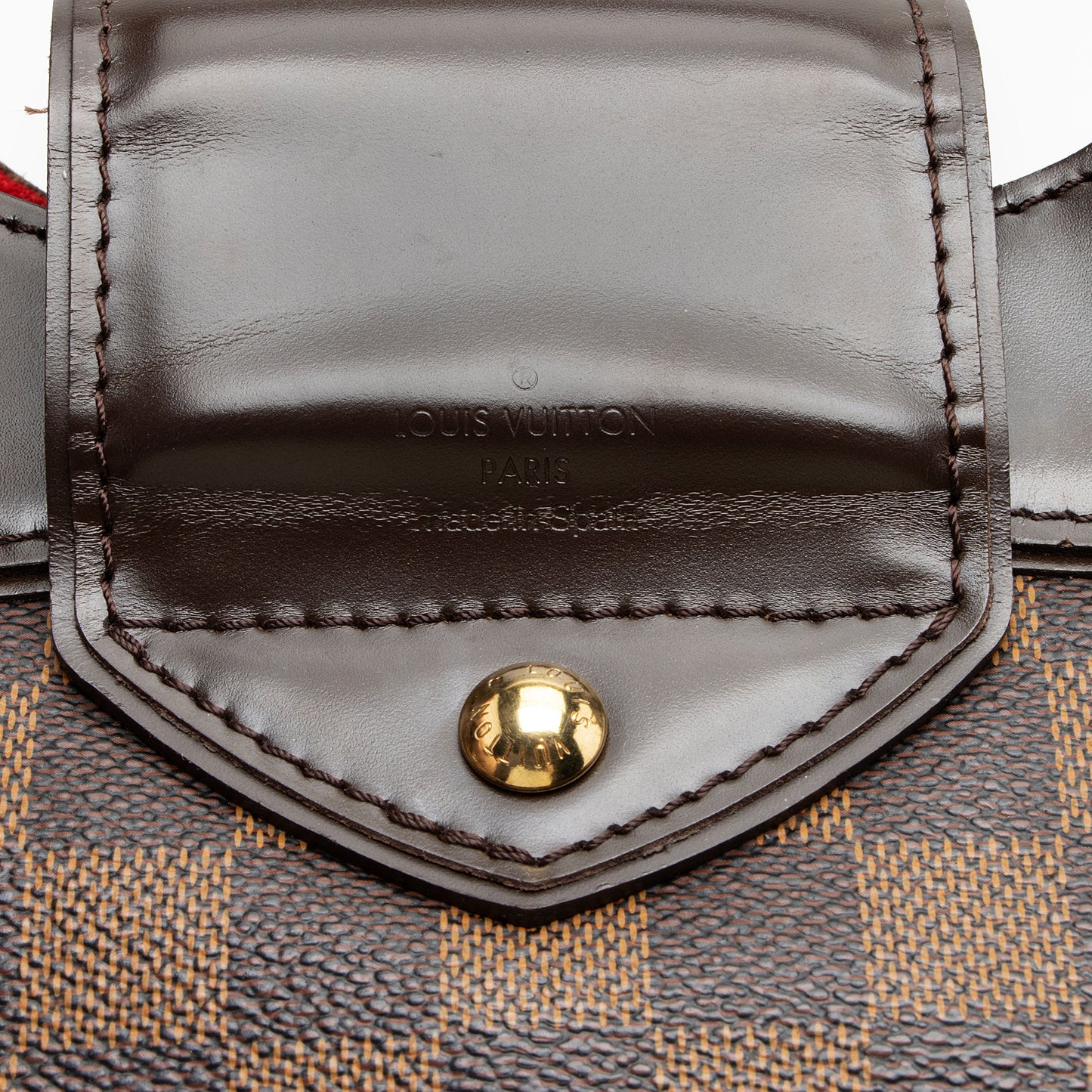 Louis Vuitton Damier Ebene Sistina GM Shoulder Bag