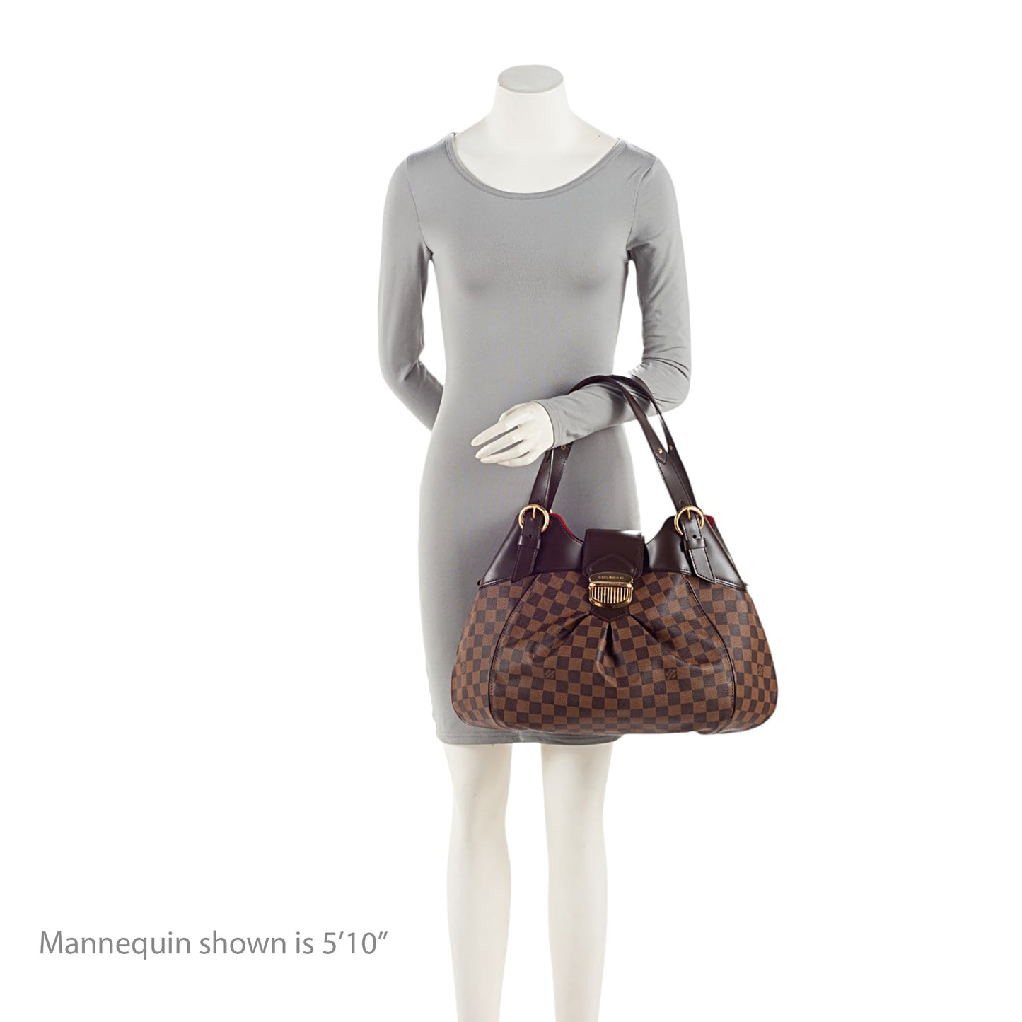 Louis Vuitton Damier Ebene Sistina GM Shoulder Bag