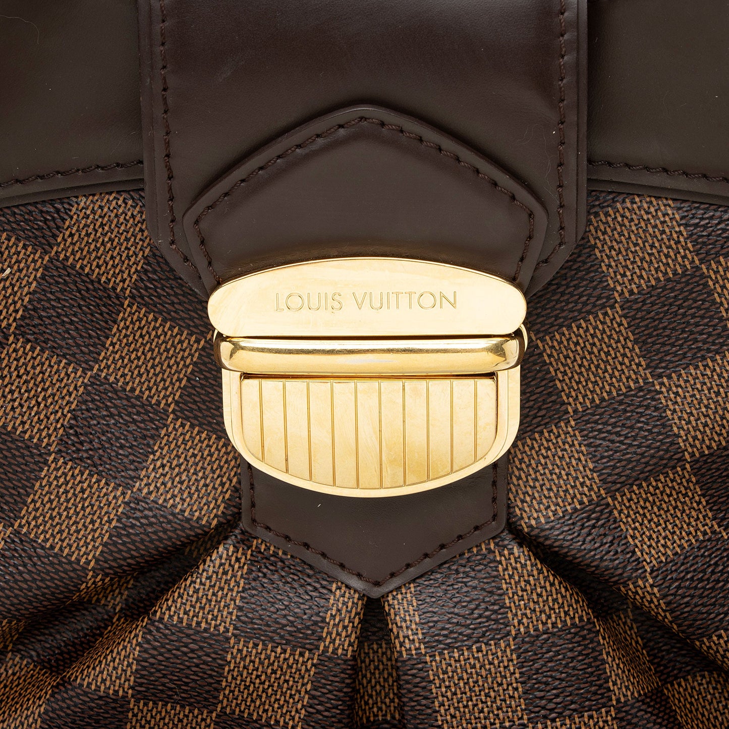 Louis Vuitton Damier Ebene Sistina GM Shoulder Bag