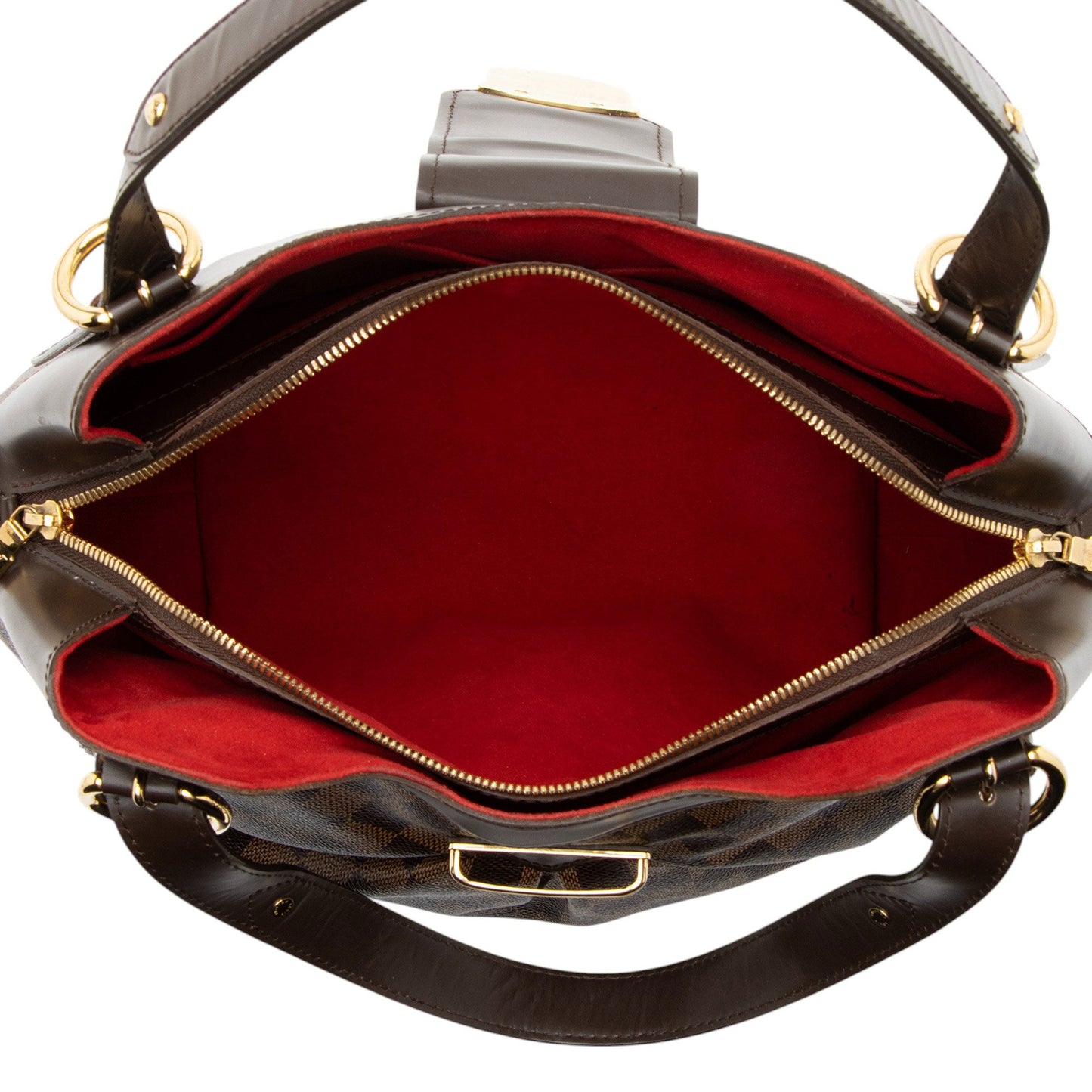 Louis Vuitton Damier Ebene Sistina GM Shoulder Bag