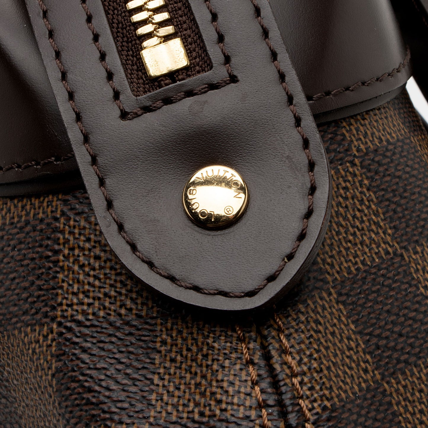 Louis Vuitton Damier Ebene Sistina PM Shoulder Bag