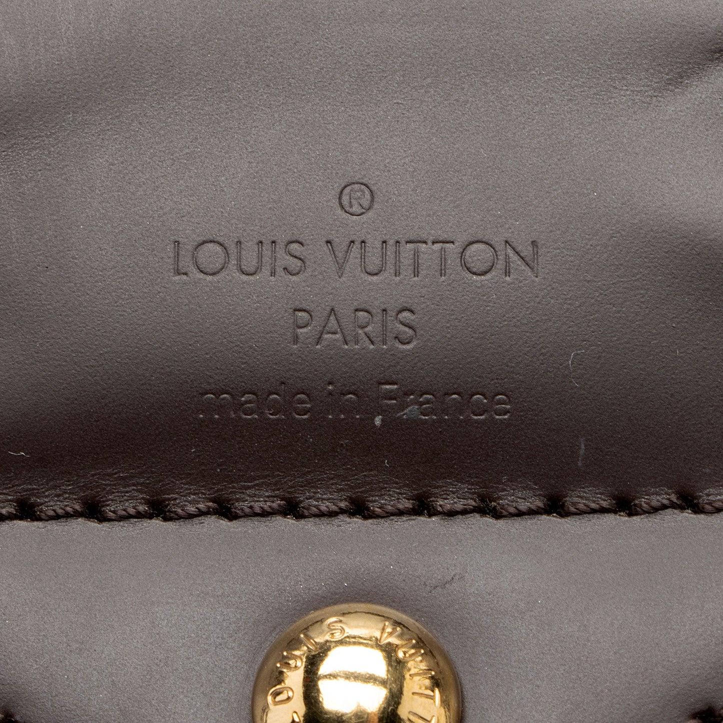 Louis Vuitton Damier Ebene Sistina PM Shoulder Bag