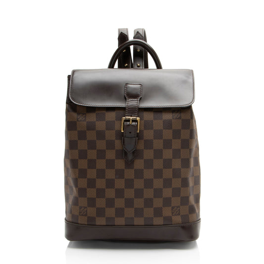 Louis Vuitton Damier Ebene Soho Backpack