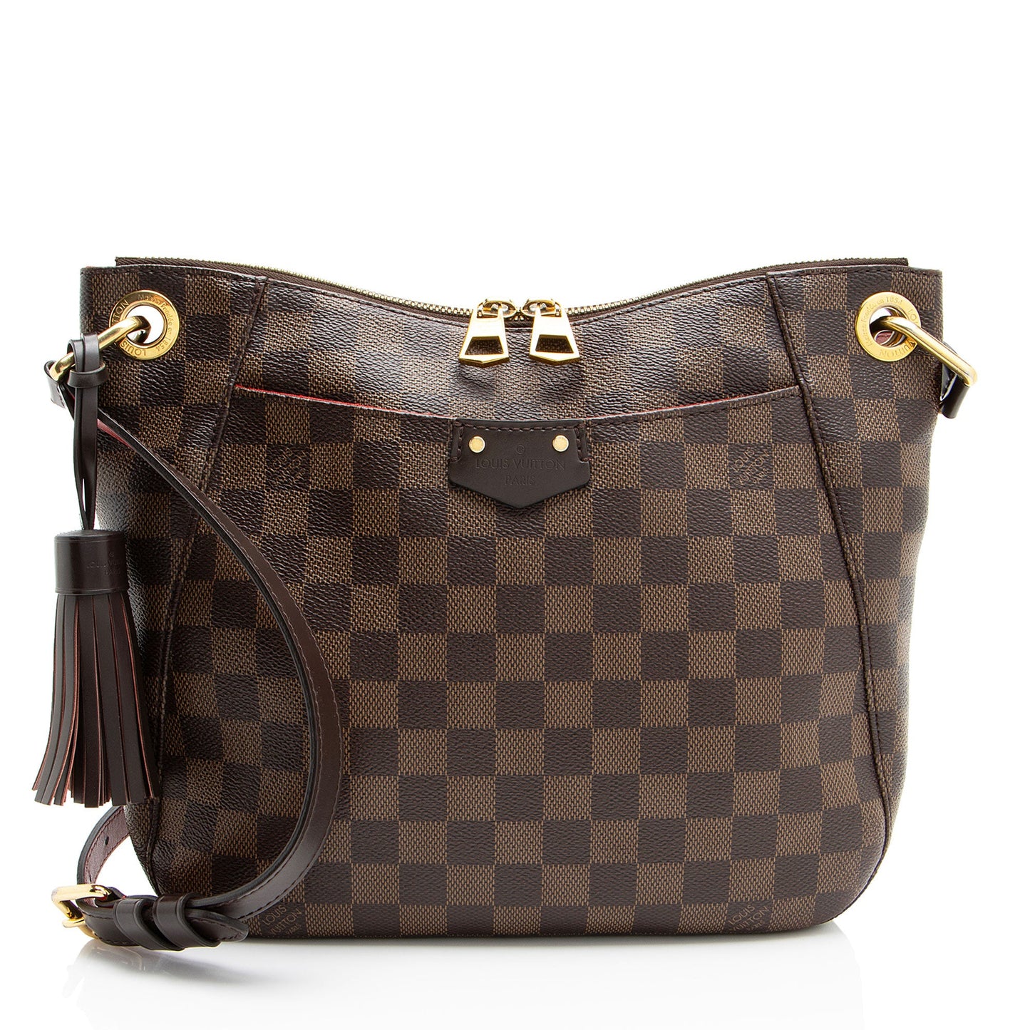 Louis Vuitton Damier Ebene South Bank Besace Shoulder Bag (SHF-rA4Tud)