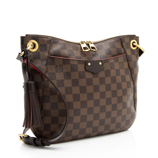 Louis Vuitton Damier Ebene South Bank Besace Shoulder Bag (SHF-rA4Tud)