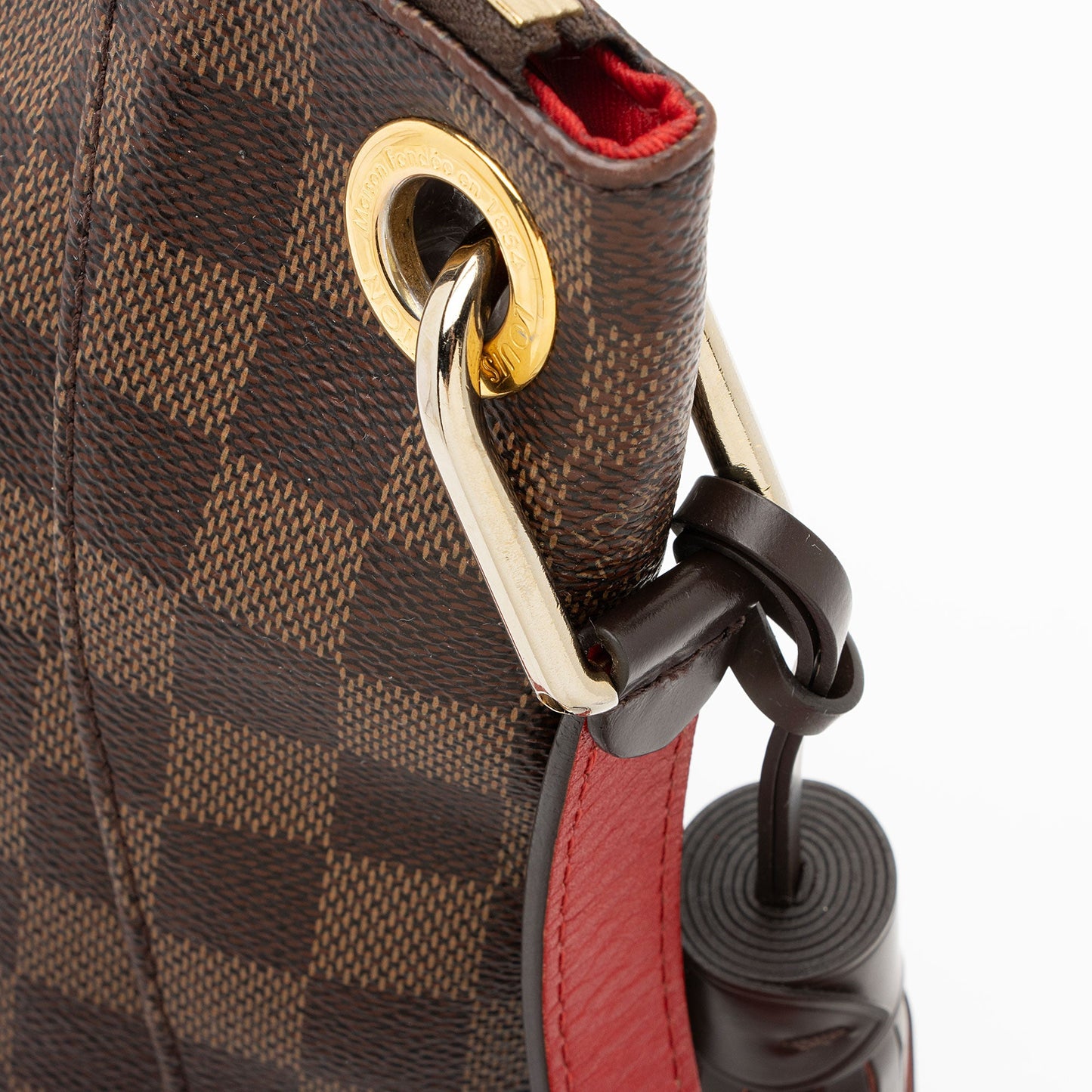 Louis Vuitton Damier Ebene South Bank Besace Shoulder Bag (SHF-hqeufh)