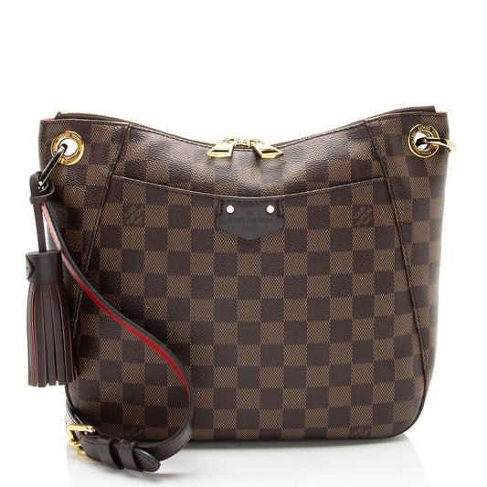 Louis Vuitton Damier Ebene South Bank Besace Shoulder Bag (SHF-hqeufh)