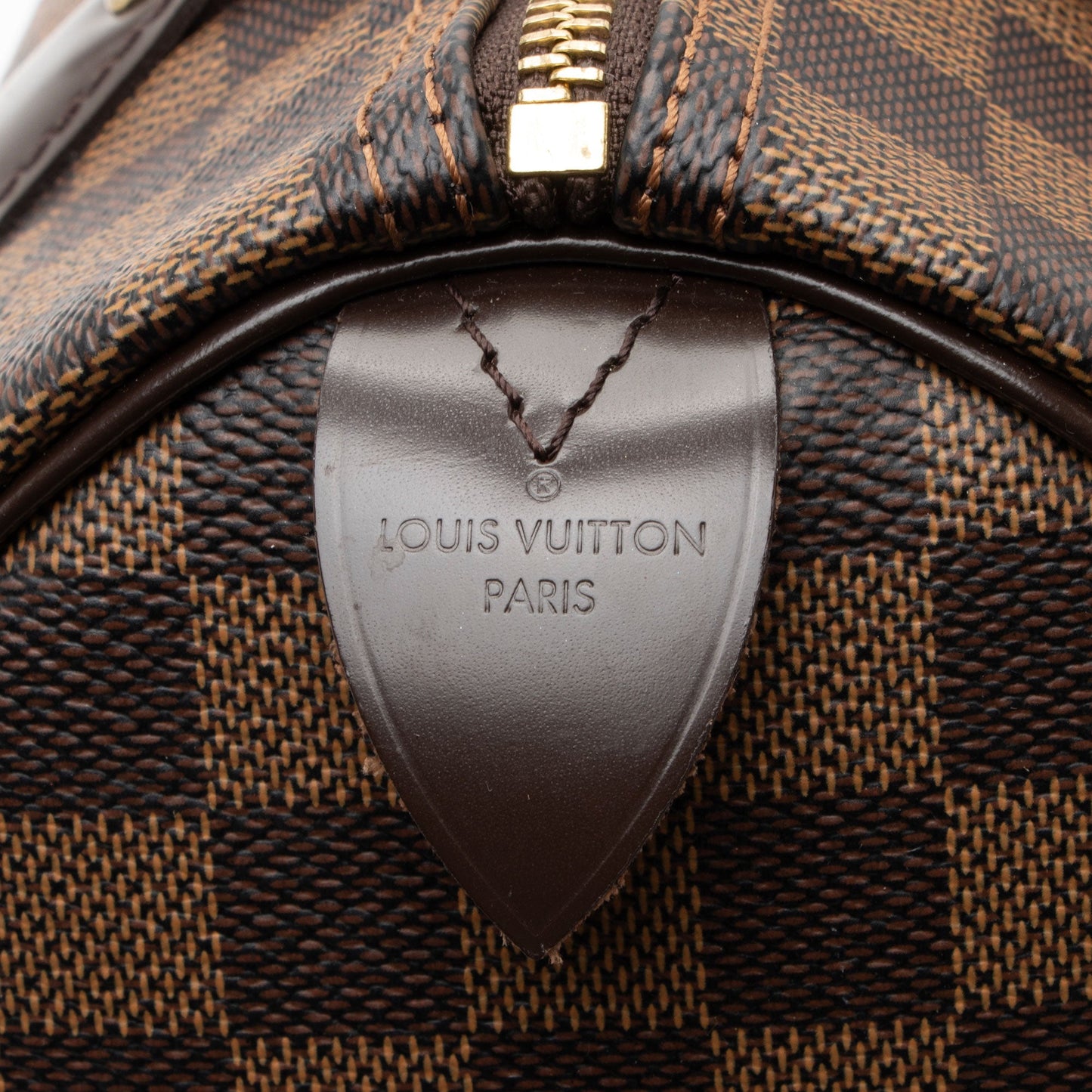 Louis Vuitton Damier Ebene Speedy 25 Satchel
