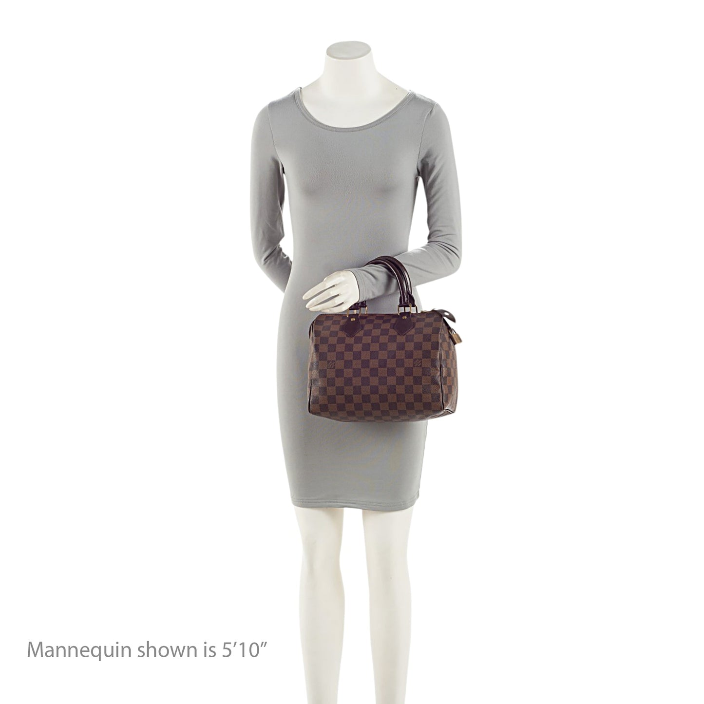 Louis Vuitton Damier Ebene Speedy 25 Satchel