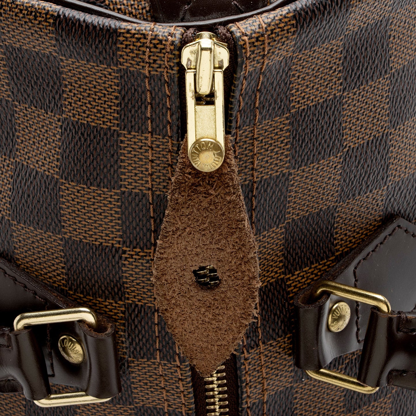 Louis Vuitton Damier Ebene Speedy 30 Satchel (SHF-Yd9xGm)