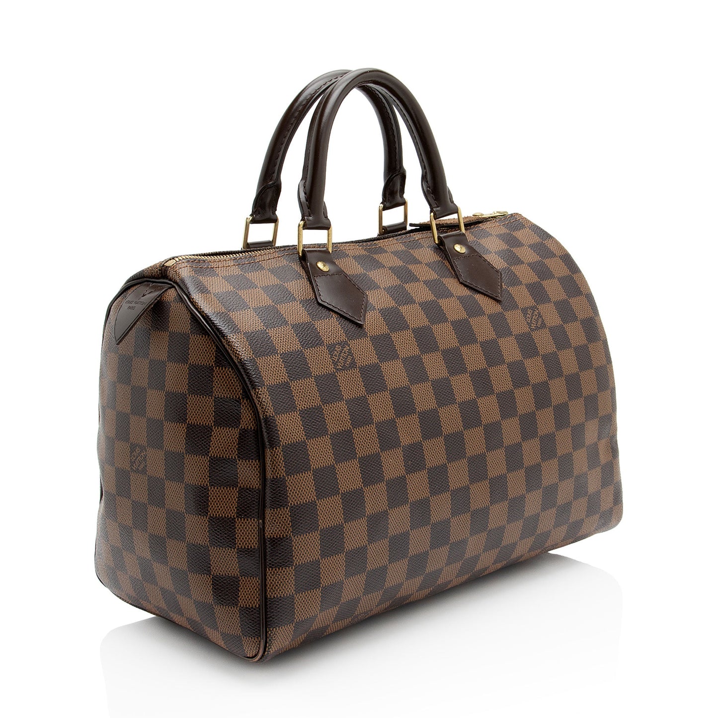 Louis Vuitton Damier Ebene Speedy 30 Satchel (SHF-Yd9xGm)