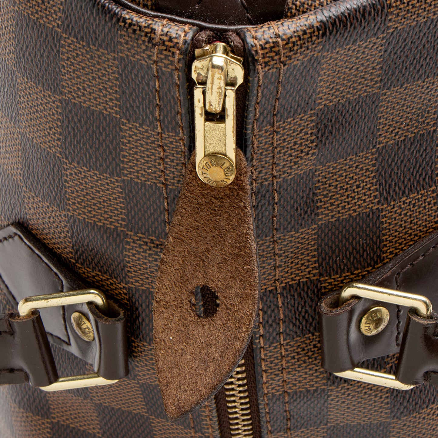Louis Vuitton Damier Ebene Speedy 30 Satchel