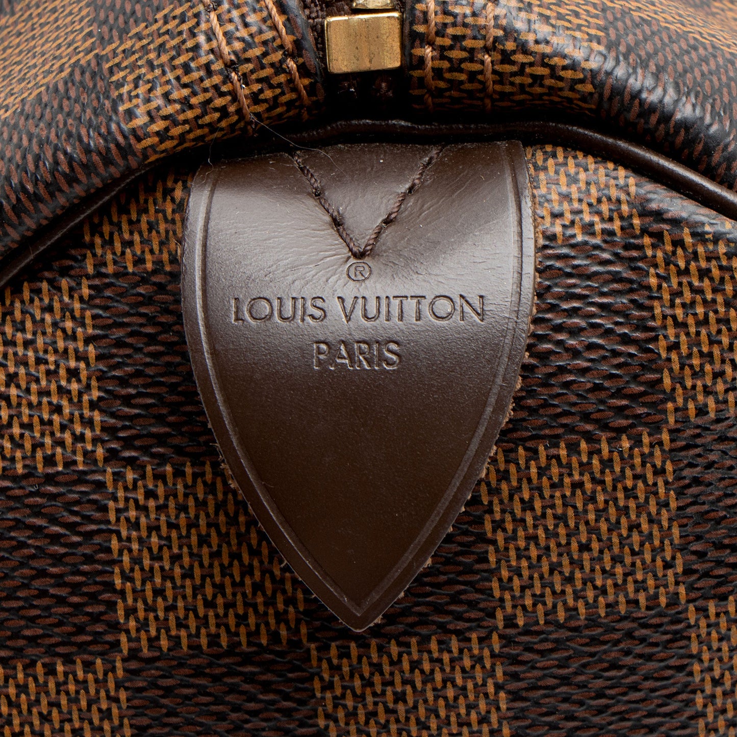 Louis Vuitton Damier Ebene Speedy 30 Satchel