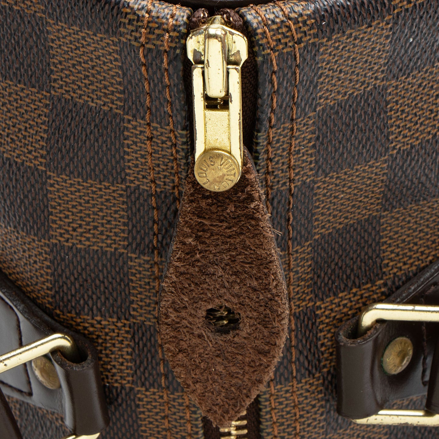 Louis Vuitton Damier Ebene Speedy 30 Satchel
