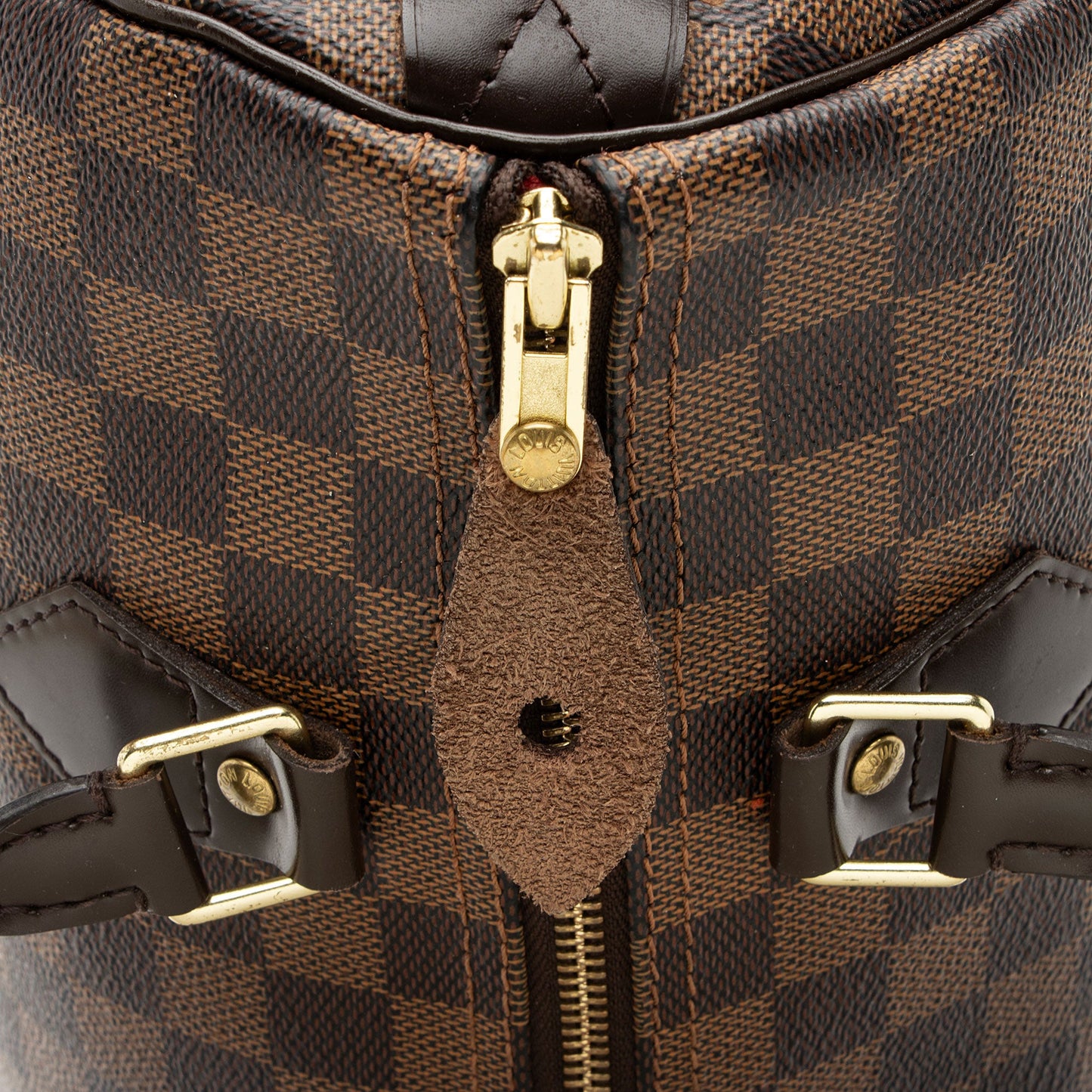 Louis Vuitton Damier Ebene Speedy 30 Satchel