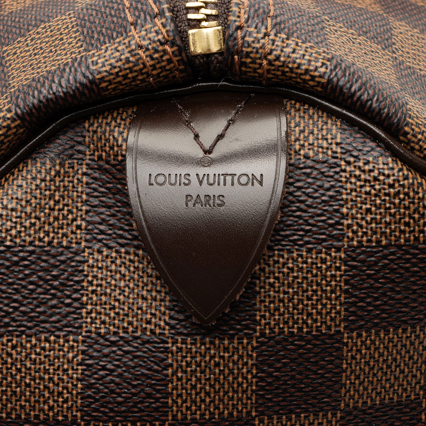 Louis Vuitton Damier Ebene Speedy 30 Satchel