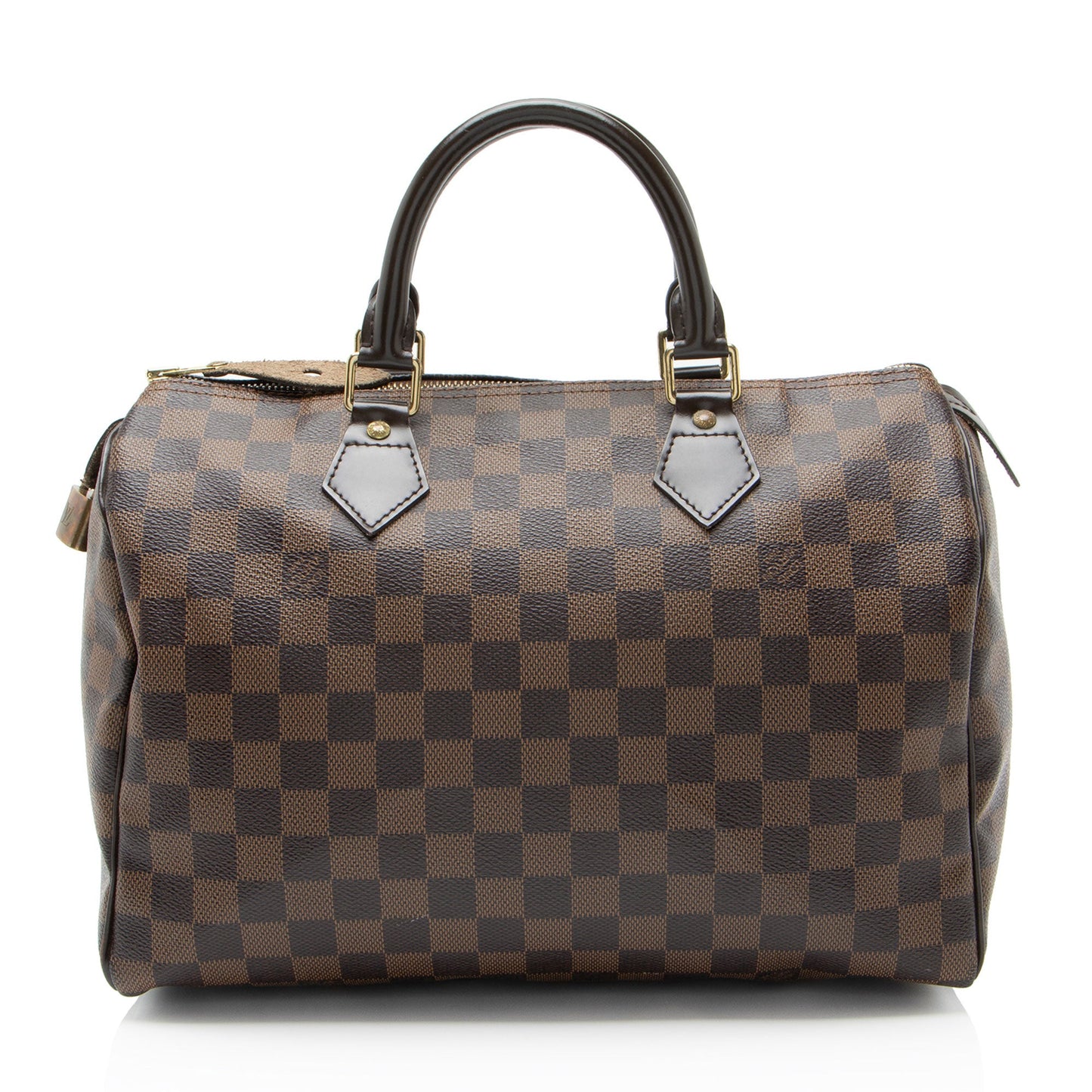 Louis Vuitton Damier Ebene Speedy 30 Satchel