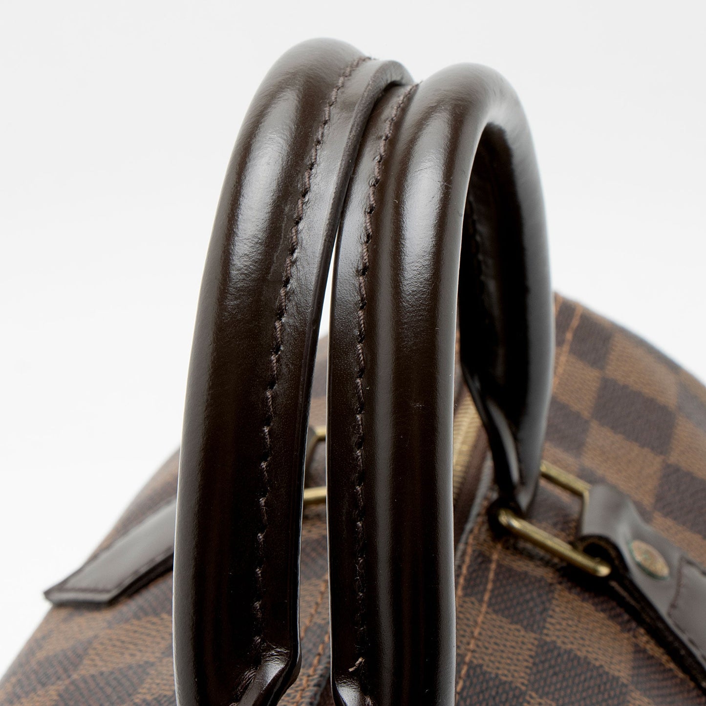 Louis Vuitton Damier Ebene Speedy 30 Satchel
