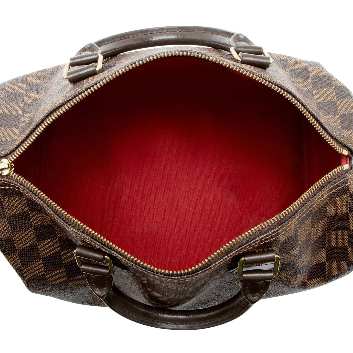 Louis Vuitton Damier Ebene Speedy 30 Satchel
