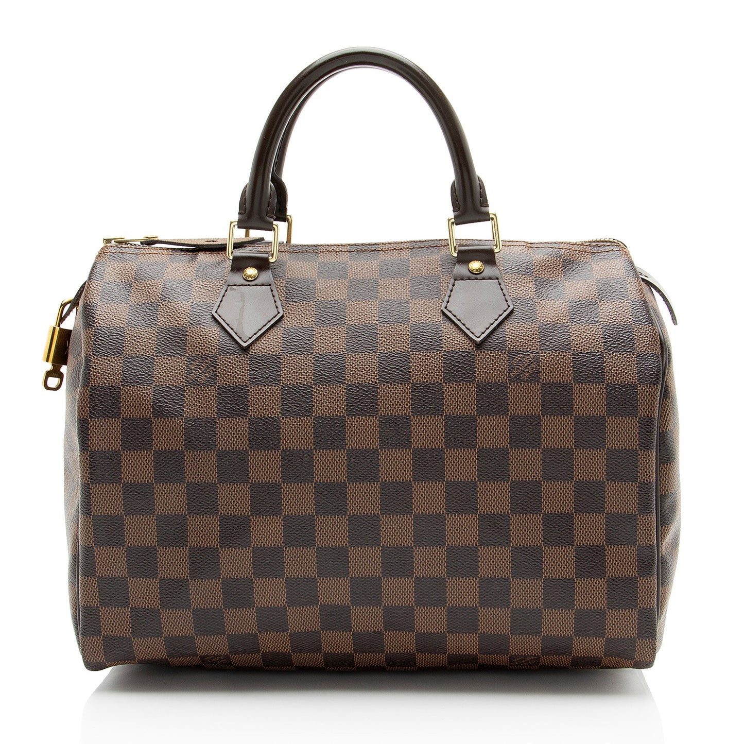 Louis Vuitton Damier Ebene Speedy 30 Satchel