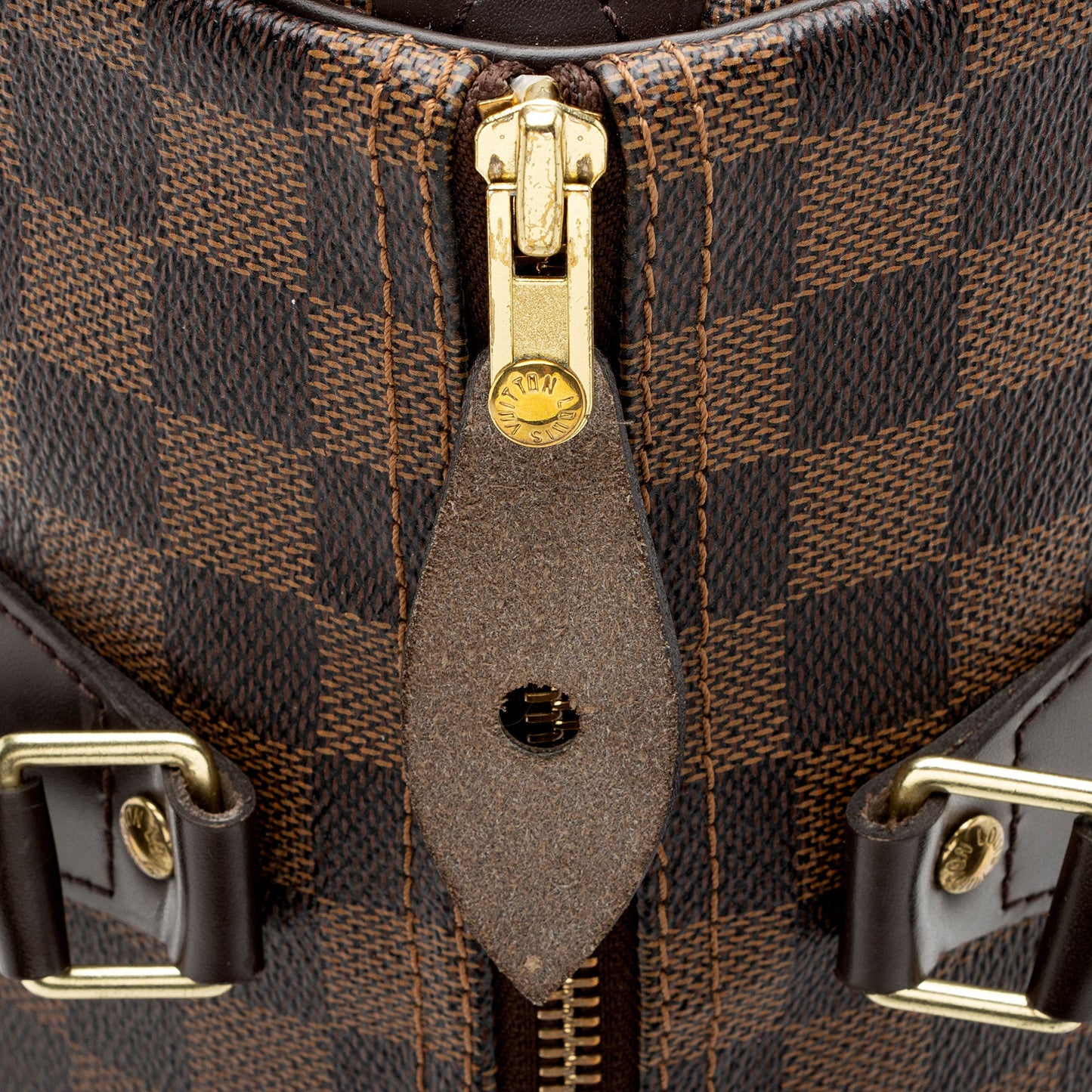 Louis Vuitton Damier Ebene Speedy 30 Satchel
