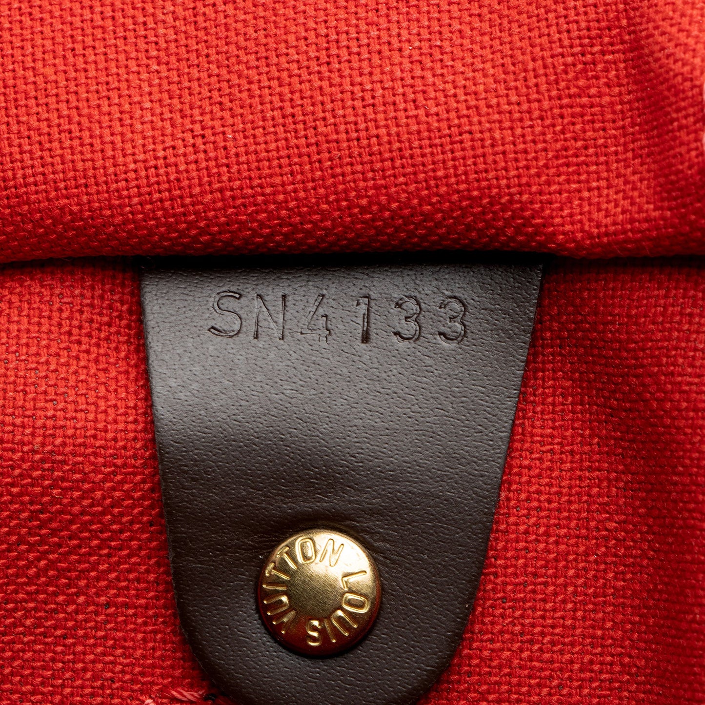 Louis Vuitton Damier Ebene Speedy 30 Satchel