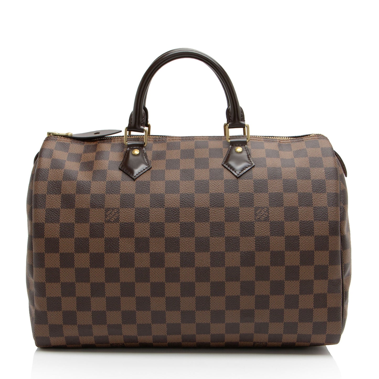 Louis Vuitton Damier Ebene Speedy 35 Satchel
