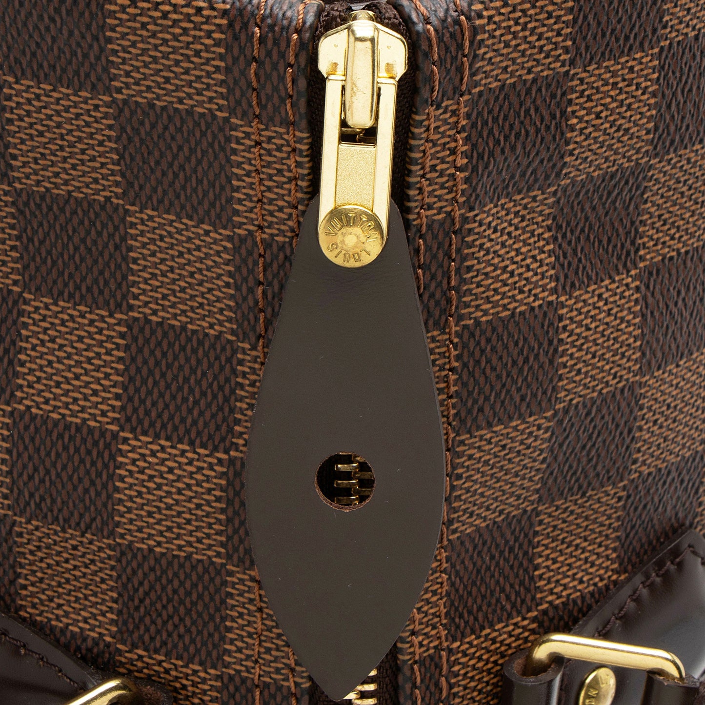 Louis Vuitton Damier Ebene Speedy 35 Satchel