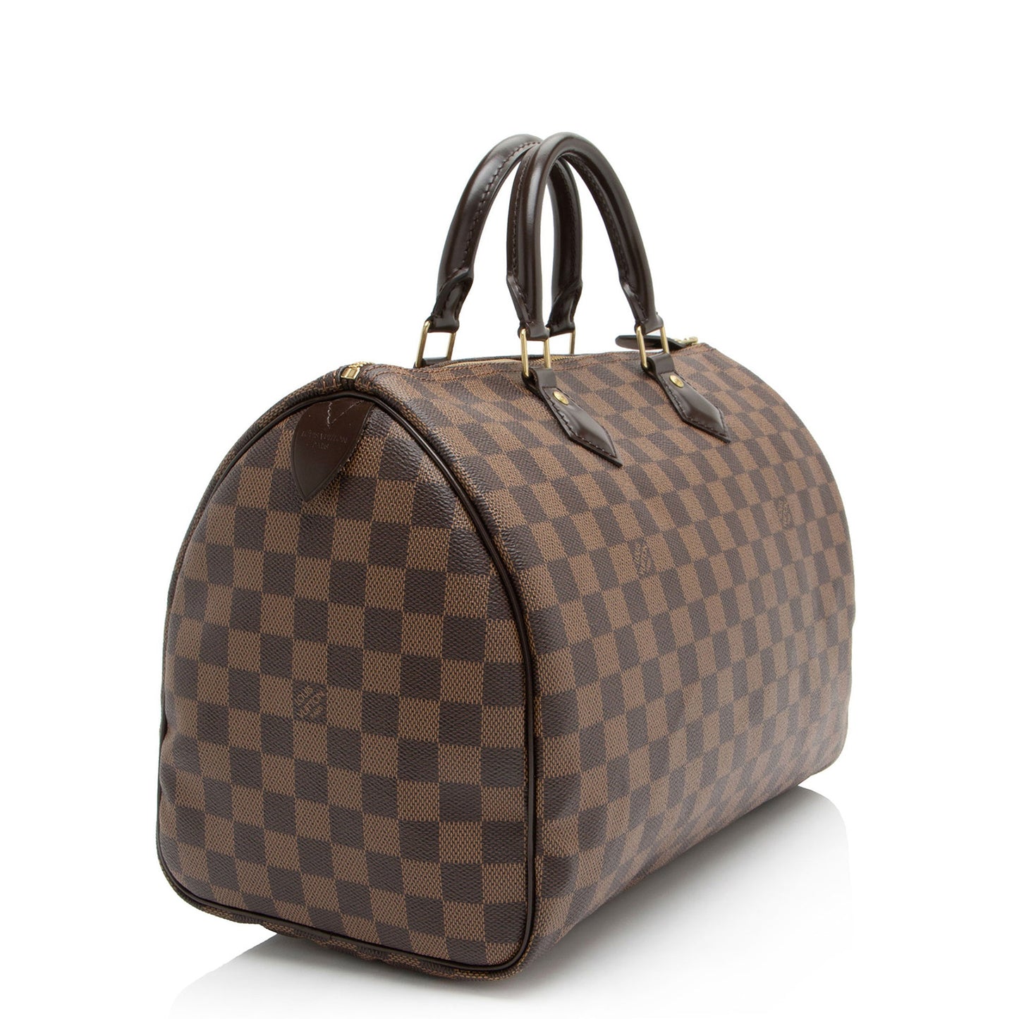 Louis Vuitton Damier Ebene Speedy 35 Satchel