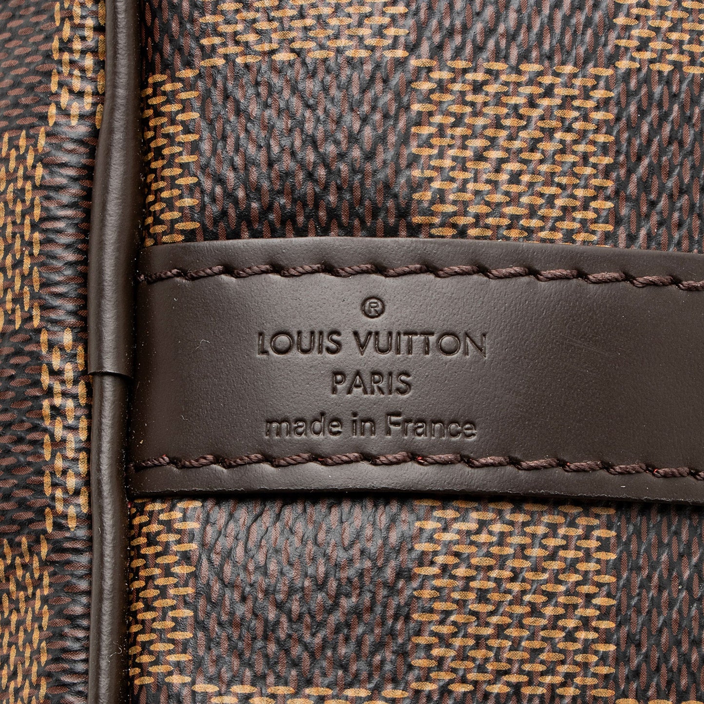 Louis Vuitton Damier Ebene Speedy Bandouliere 25 Satchel