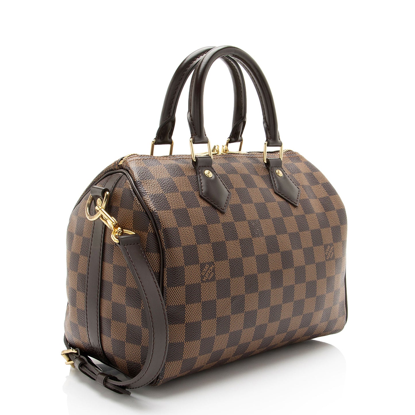 Louis Vuitton Damier Ebene Speedy Bandouliere 25 Satchel