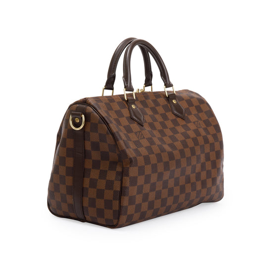 Louis Vuitton Damier Ebene Speedy Bandouliere 30