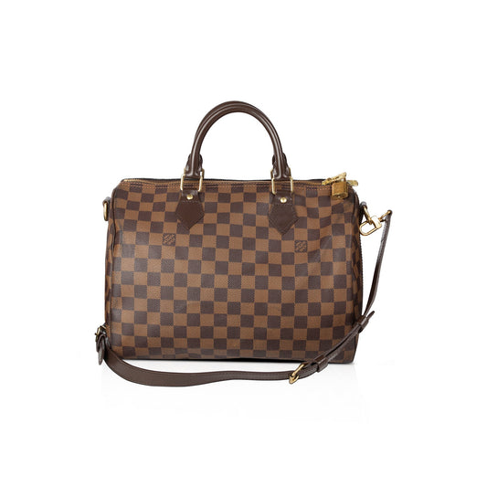 Louis Vuitton Damier Ebene Speedy Bandouliere 30
