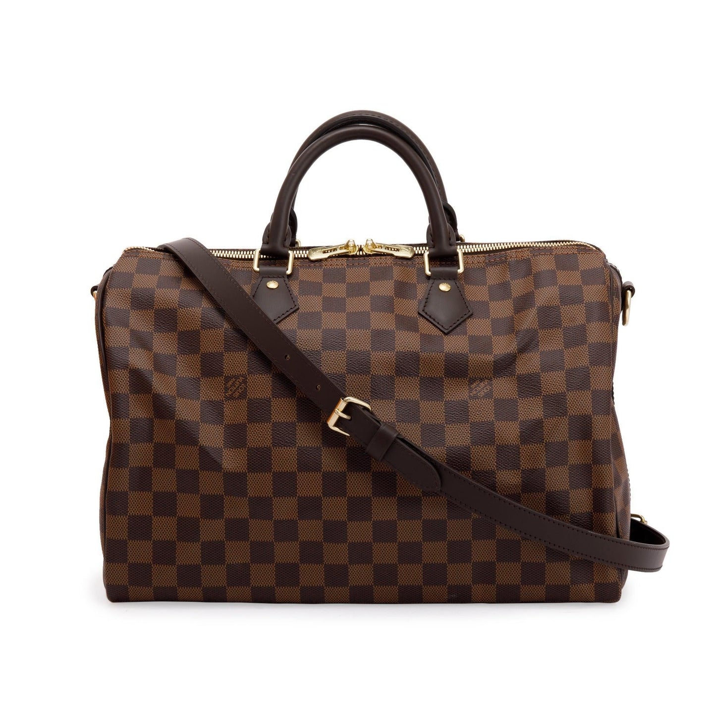 Louis Vuitton Damier Ebene Speedy Bandouliere 35