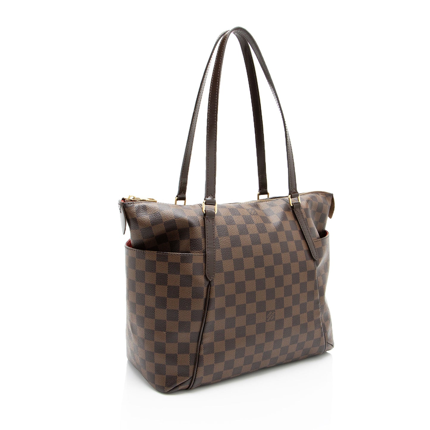 Louis Vuitton Damier Ebene Totally MM Tote (SHF-urGUPW)