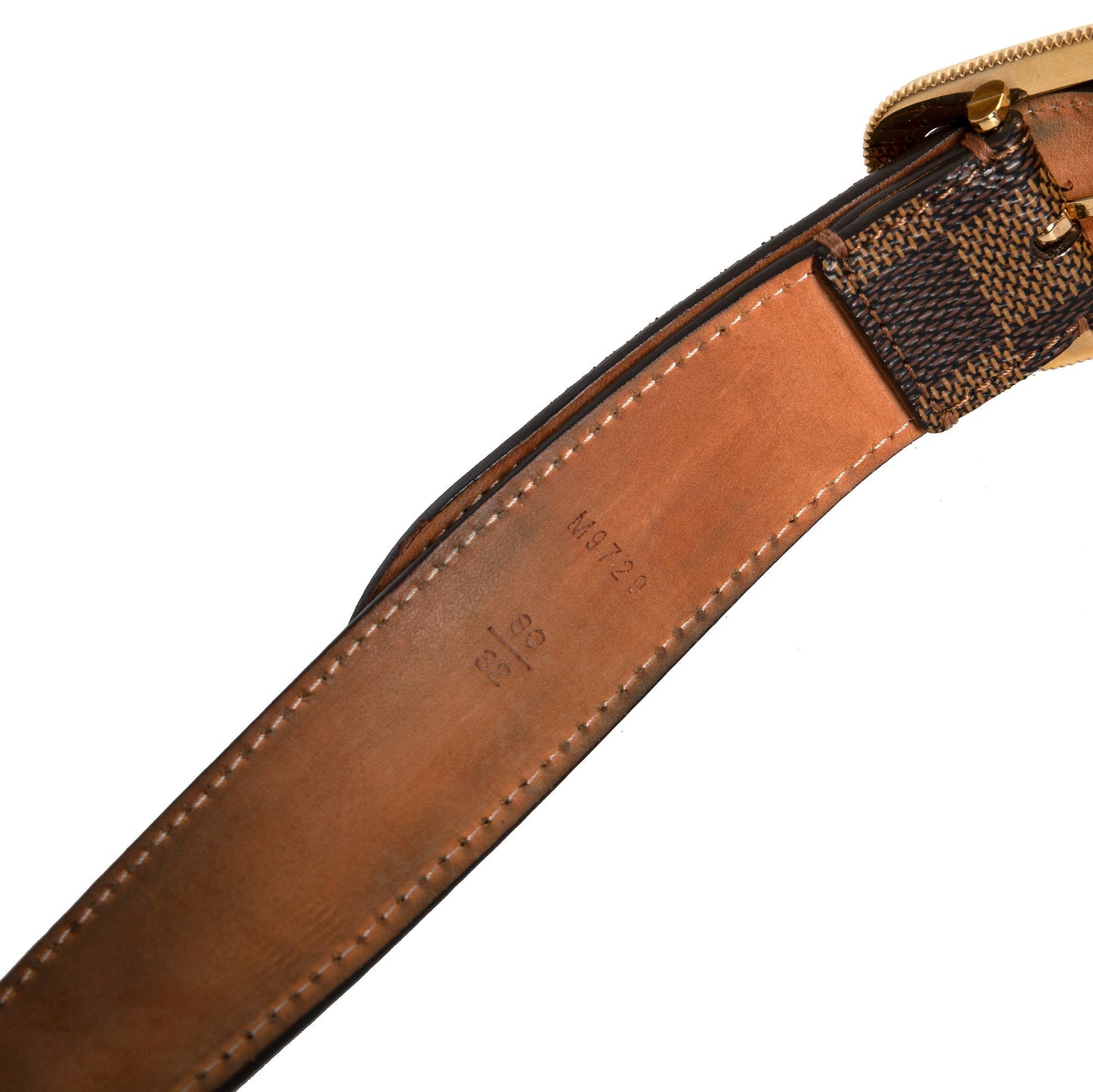 Louis Vuitton Damier Ebene Tresor 30 MM Belt