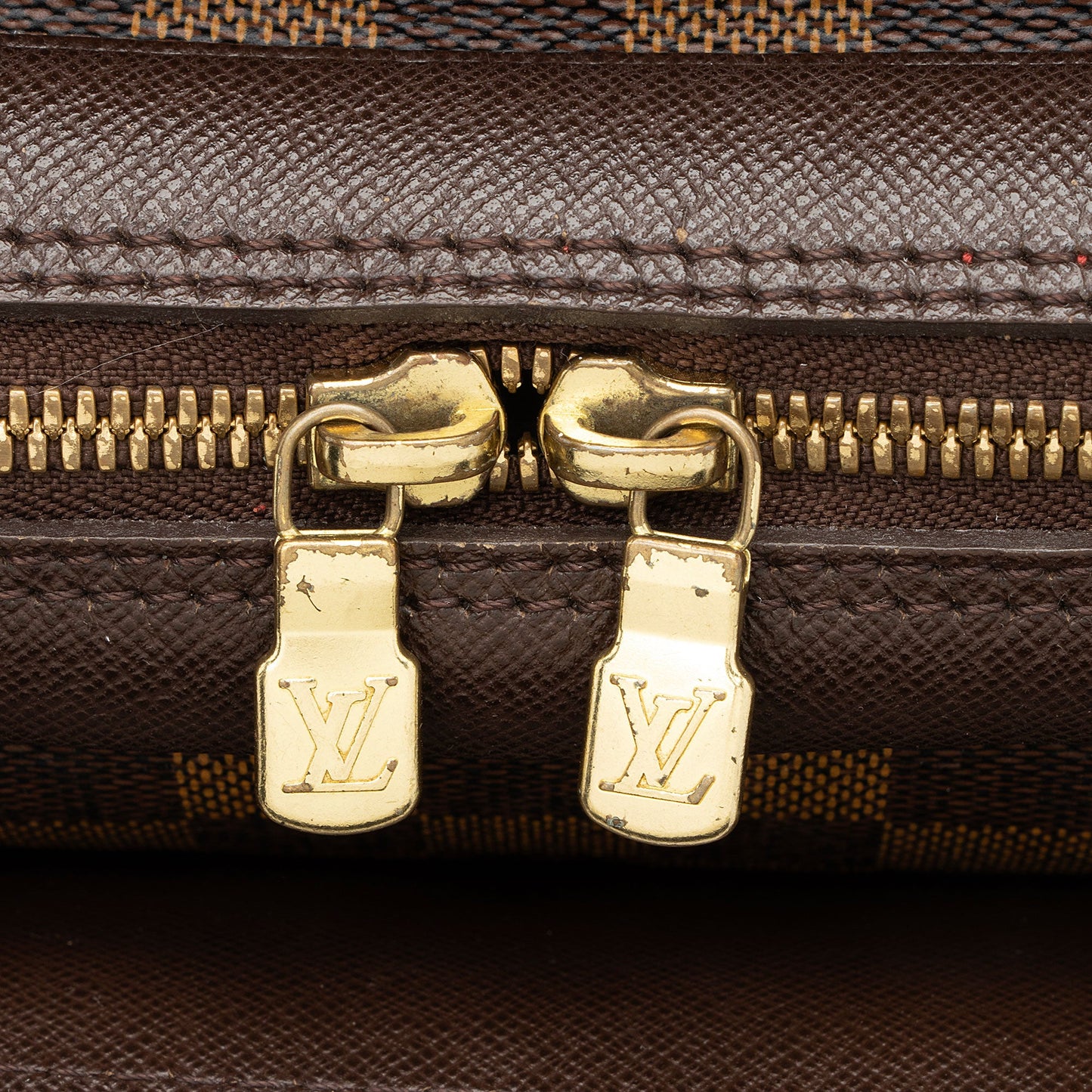 Louis Vuitton Damier Ebene Triana Satchel
