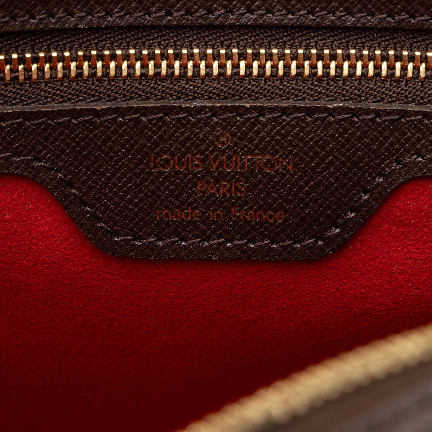 Louis Vuitton Damier Ebene Triana Satchel