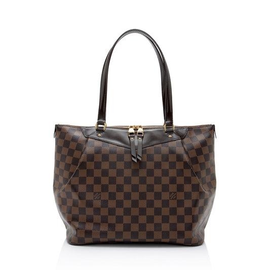 Louis Vuitton Damier Ebene Westminster GM Tote (SHF-5AhlDn)