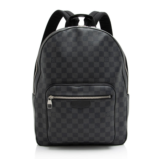Louis Vuitton Damier Graphite Josh Backpack (SHF-23302)