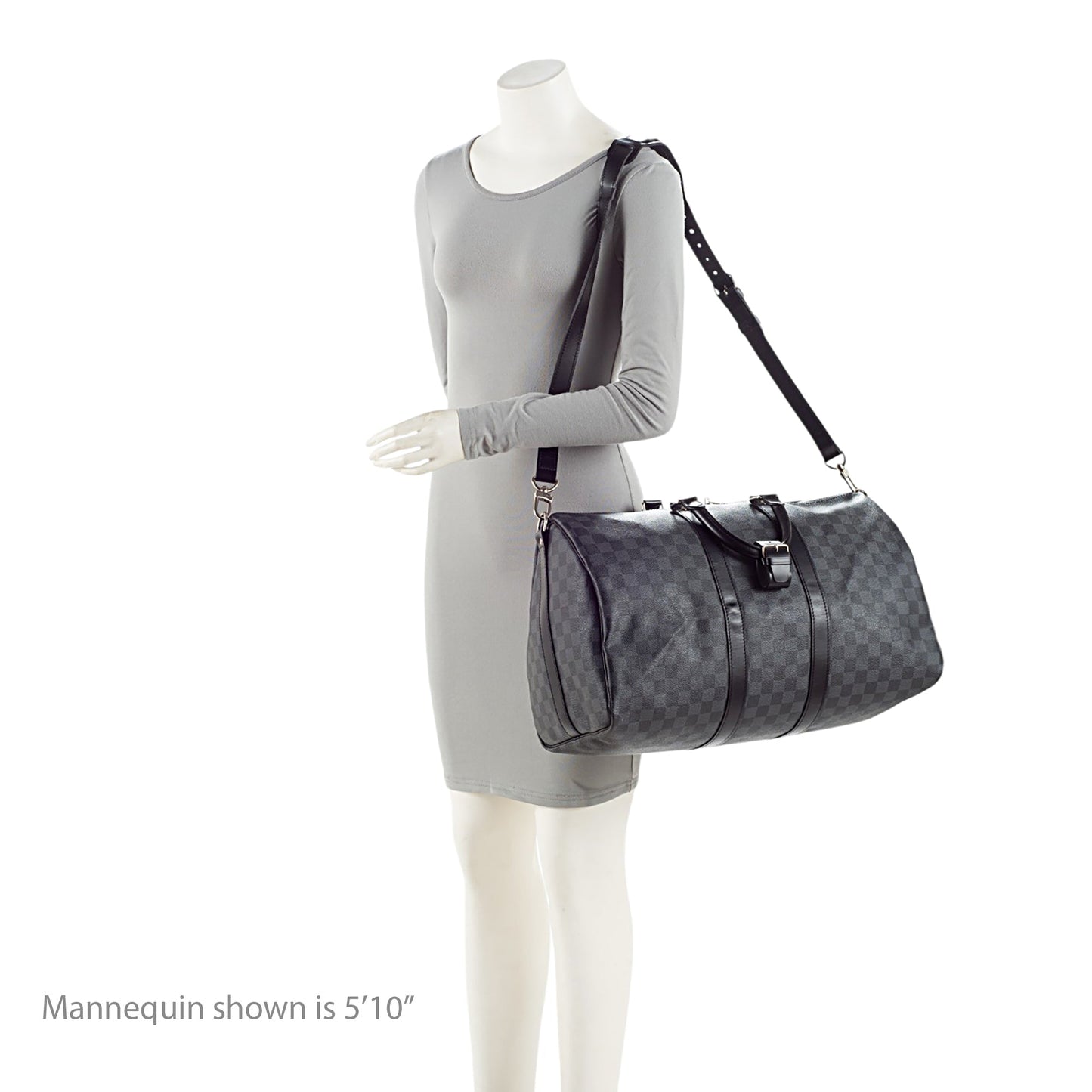 Louis Vuitton Damier Graphite Keepall Bandouliere 45 Duffle