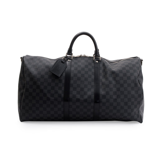 Louis Vuitton Damier Graphite Keepall Bandouliere 55