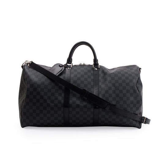 Louis Vuitton Damier Graphite Keepall Bandouliere 55
