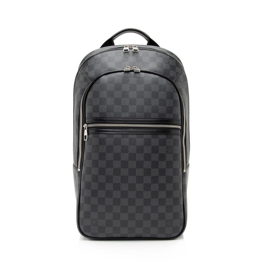 Louis Vuitton Damier Graphite Michael Backpack (SHF-23611)