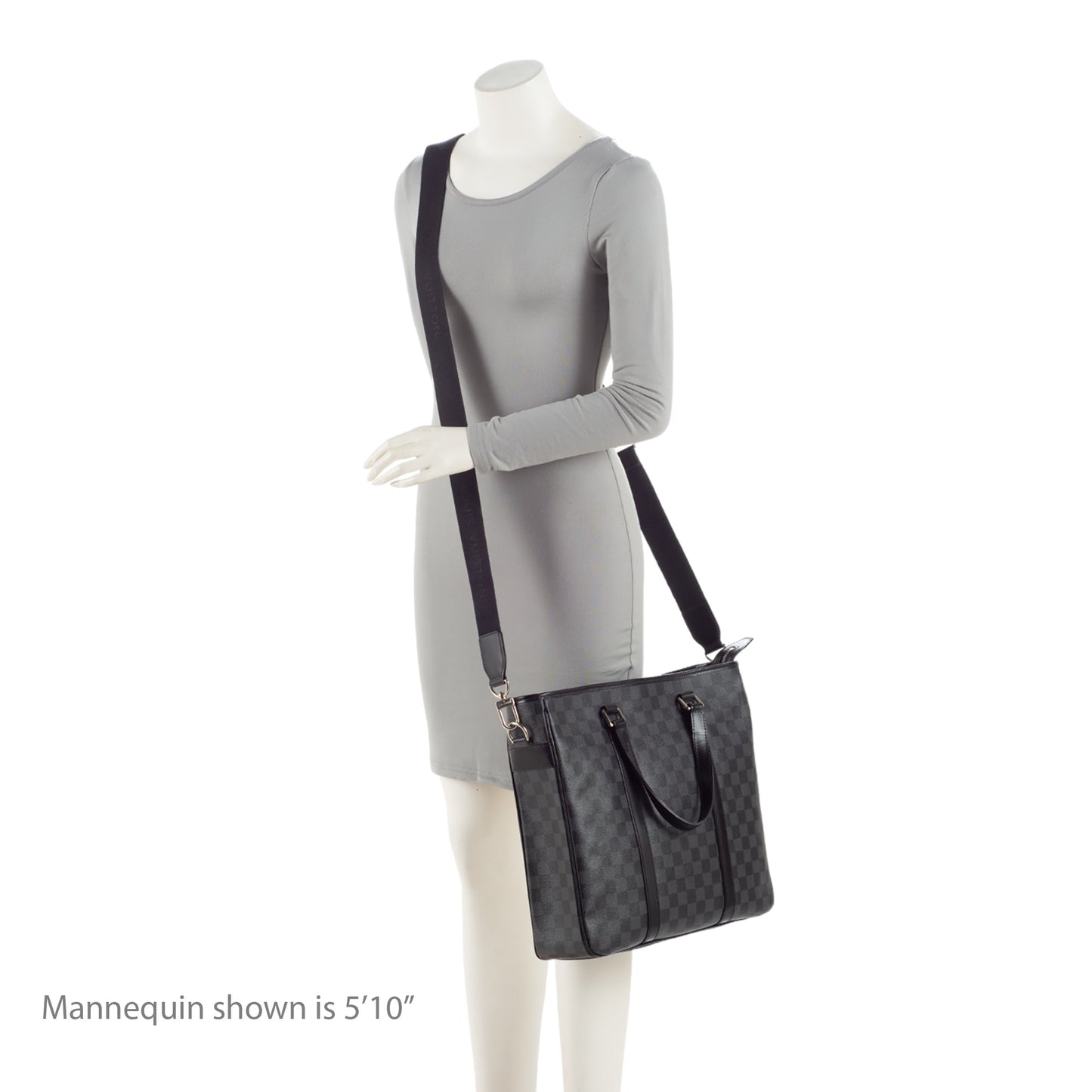 Louis Vuitton Damier Graphite Tadao PM Tote (SHF-Oxs4yX)