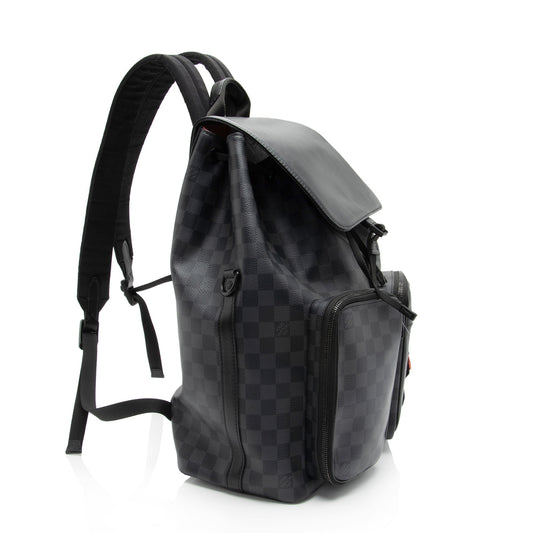 Louis Vuitton Damier Graphite Utility Backpack (SHF-0NLw2p)